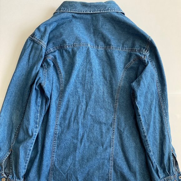 Crossroads Womens Size 22W Denim Button Up/Jacket - Picture 5 of 5